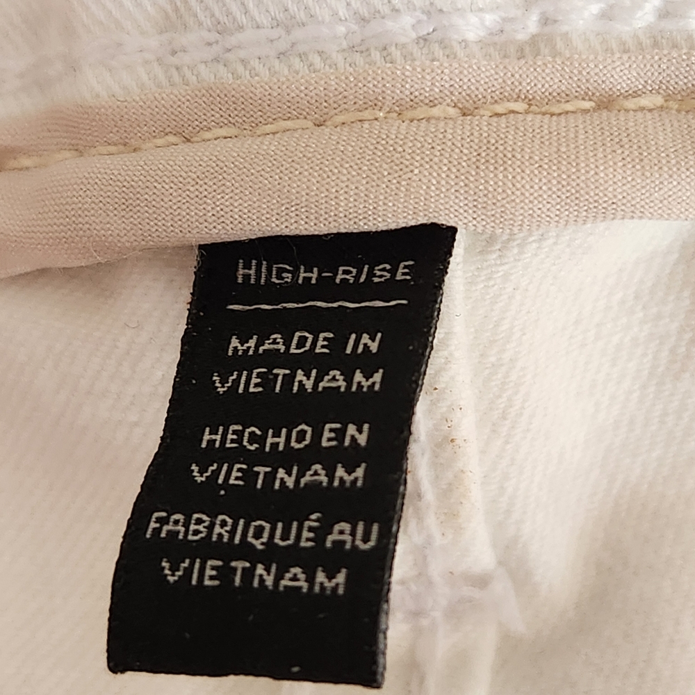 White House Black Market Women's Ankle Jeans in White - Picture 8 of 10